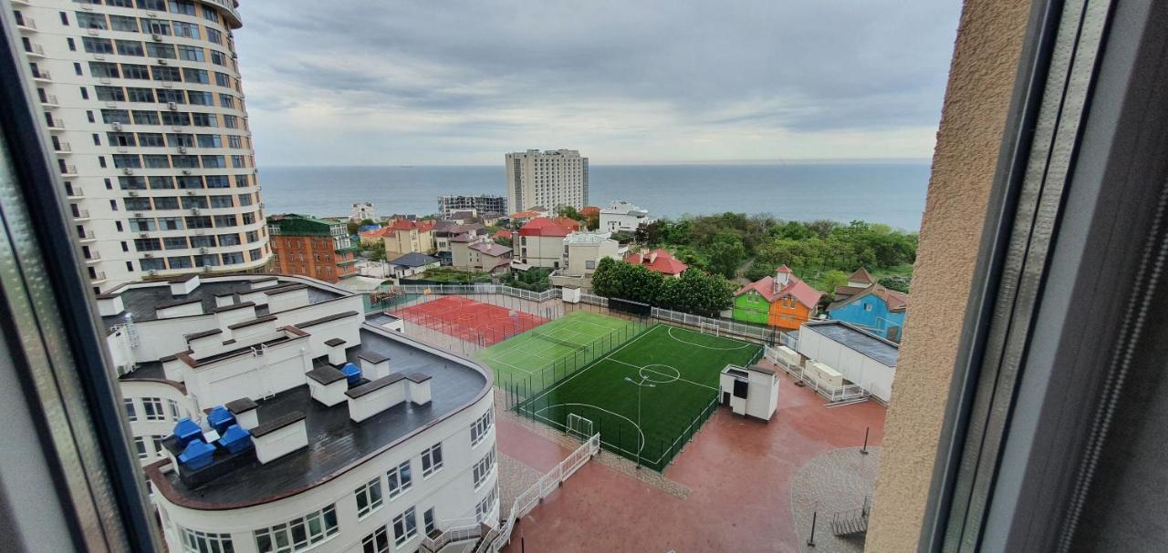 Apartments with the sea view Odessa Exterior foto